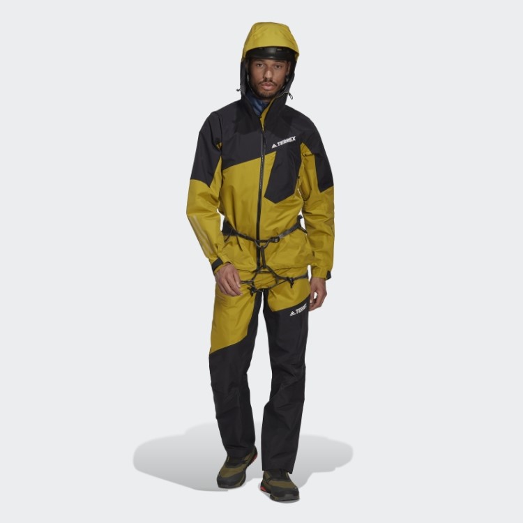 Jaqueta Profissional Olive Terrex Techrock Gore-tex Adidas