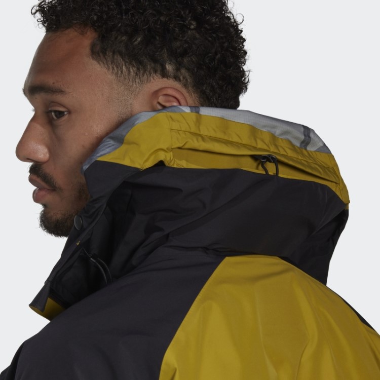 Jaqueta Profissional Olive Terrex Techrock Gore-tex Adidas