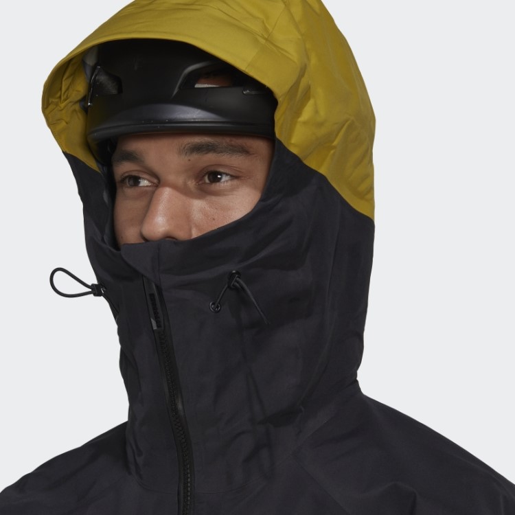Jaqueta Profissional Olive Terrex Techrock Gore-tex Adidas