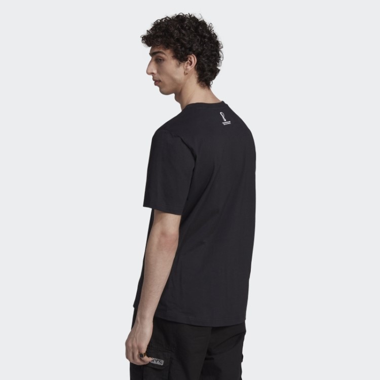 Camiseta Belga Copa Do Mundo Da Fifa 2022 Preta Adidas
