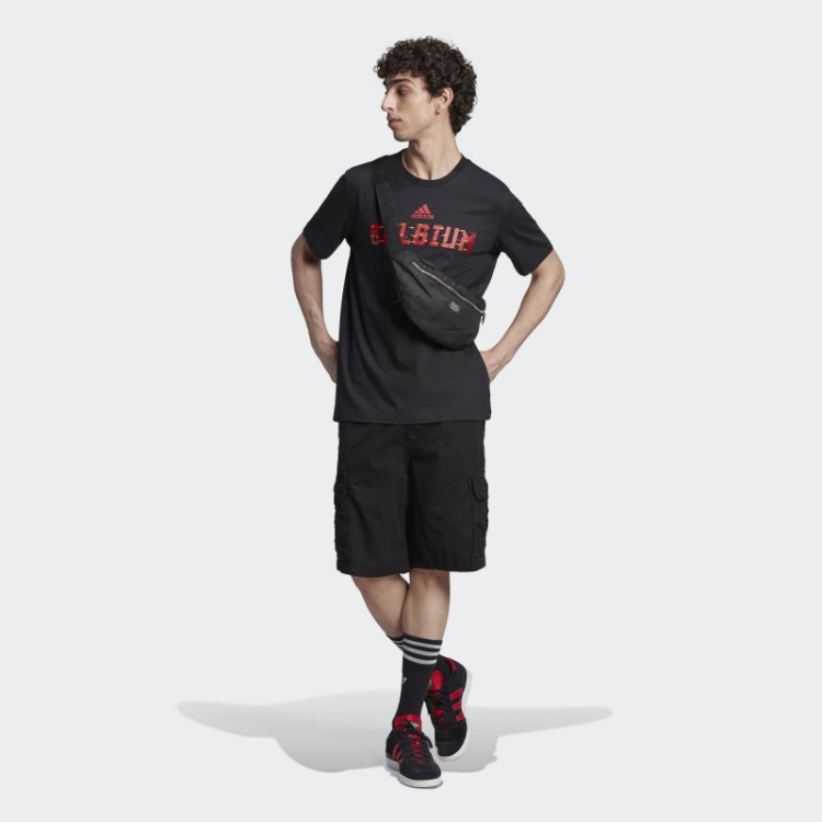 Camiseta Belga Copa Do Mundo Da Fifa 2022 Preta Adidas