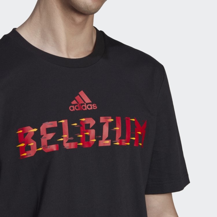 Camiseta Belga Copa Do Mundo Da Fifa 2022 Preta Adidas