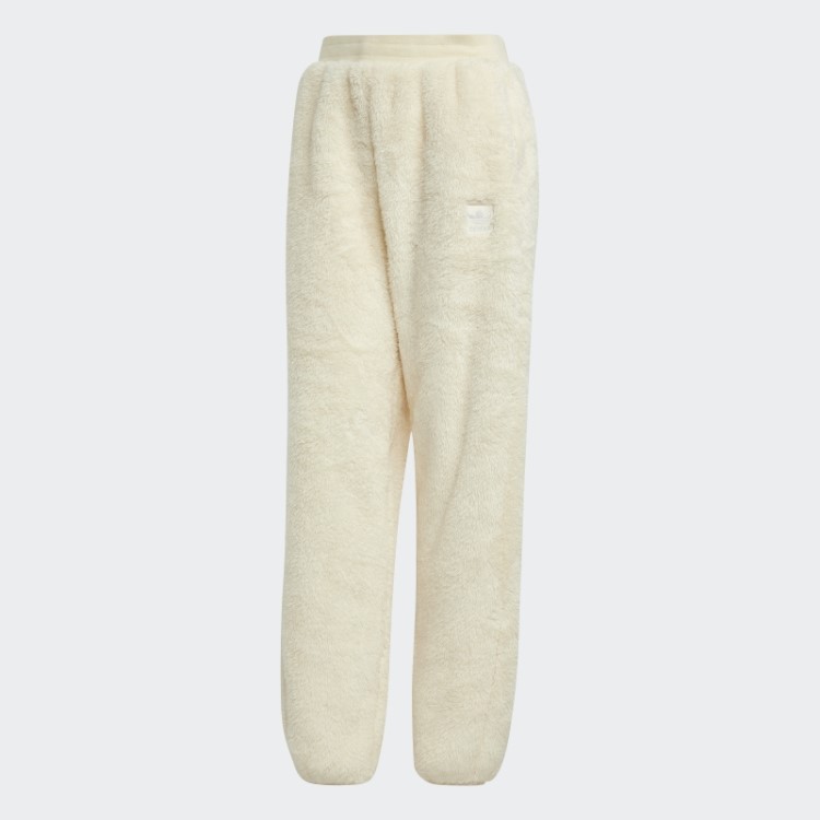 Adidas Essentials Branco + Calça De Pelúcia Fofa