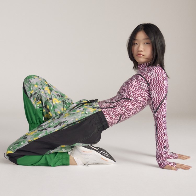 Adidas By Stella Mccartney Truepurpose Manga Longa Estampada Branca