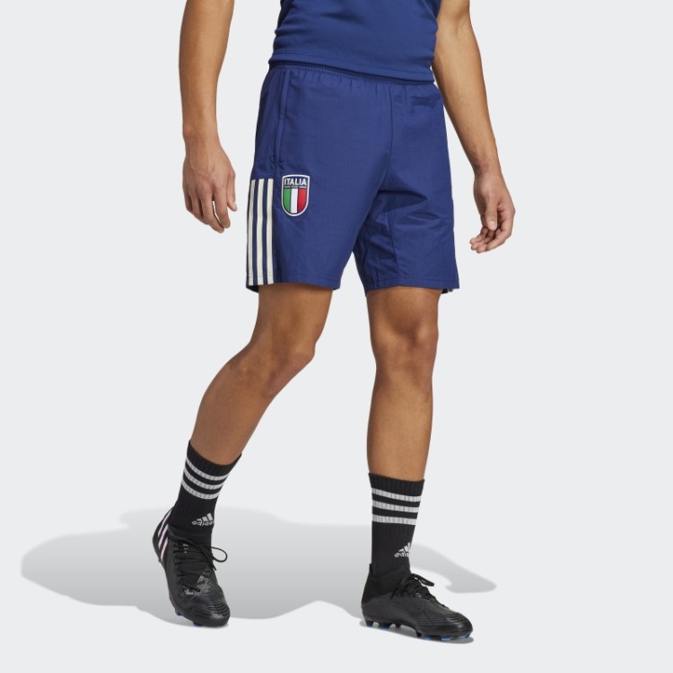 Bermuda Adidas Italia Tiro 23 Downtime Azul Escuro