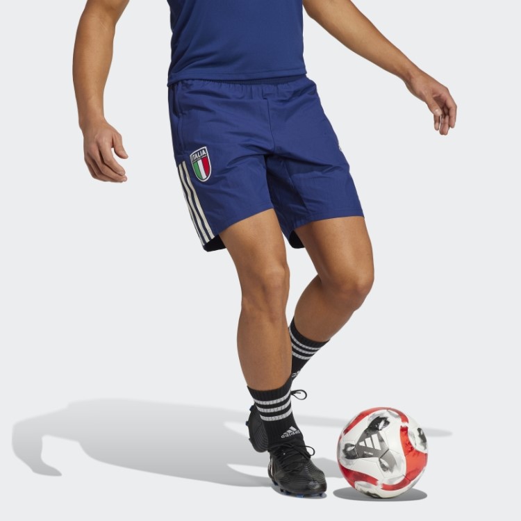 Bermuda Adidas Italia Tiro 23 Downtime Azul Escuro