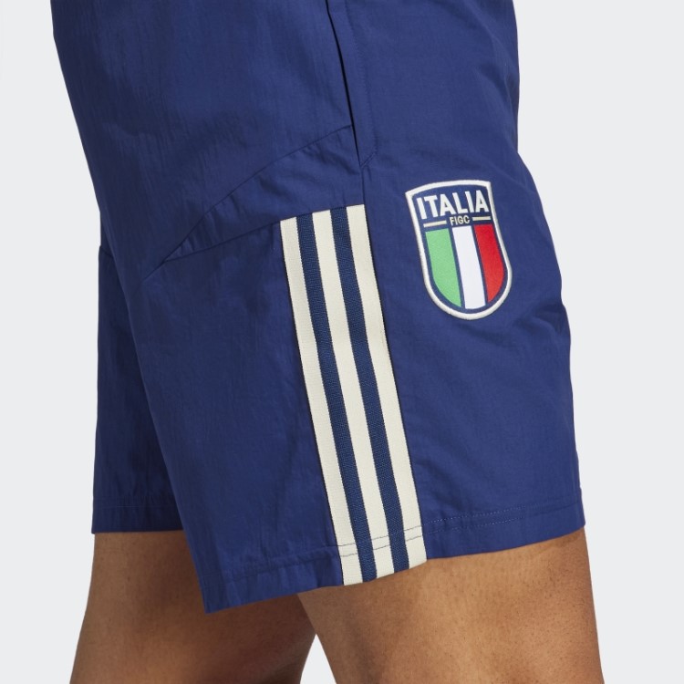 Bermuda Adidas Italia Tiro 23 Downtime Azul Escuro