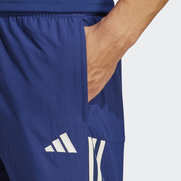 Bermuda Adidas Italia Tiro 23 Downtime Azul Escuro