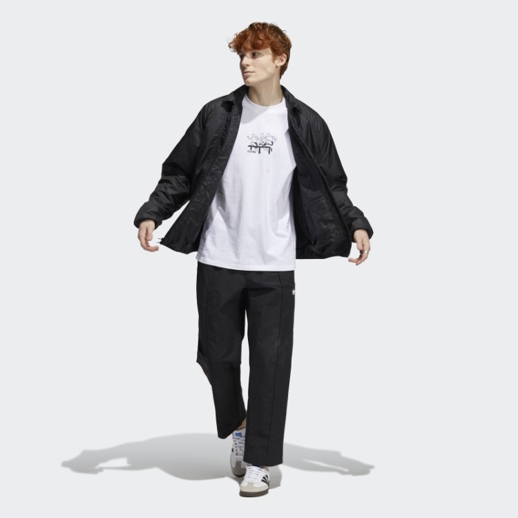 Jaqueta Coach Isolada Adidas Preta (gênero Neutro)