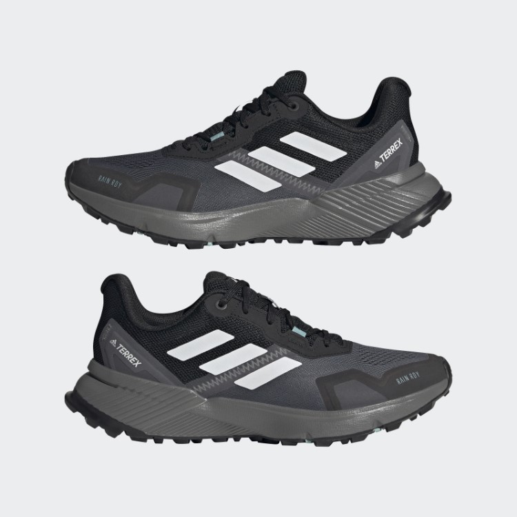 Tênis De Corrida Terrex Soulstride Rain.rdy Trail Preto Adidas