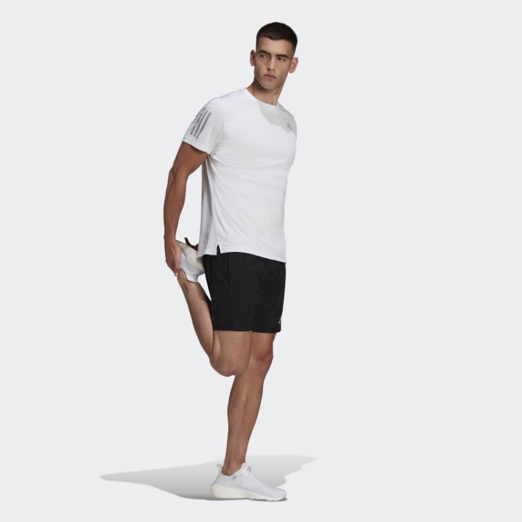 Possui A Camiseta Run Adidas Branca