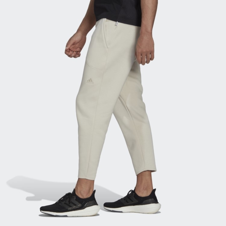 Calça Adidas Studio Lounge Fleece 7/8 Alumínio
