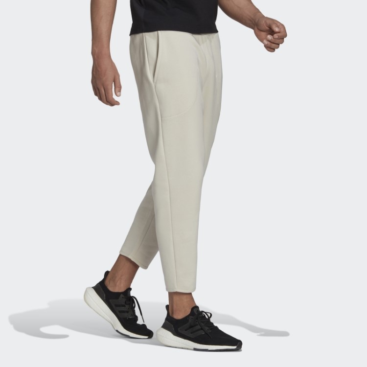 Calça Adidas Studio Lounge Fleece 7/8 Alumínio