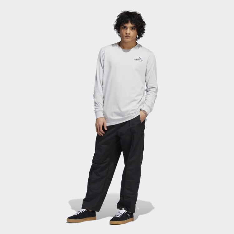 Mettz The Steps Camiseta Manga Longa Adidas Cinza