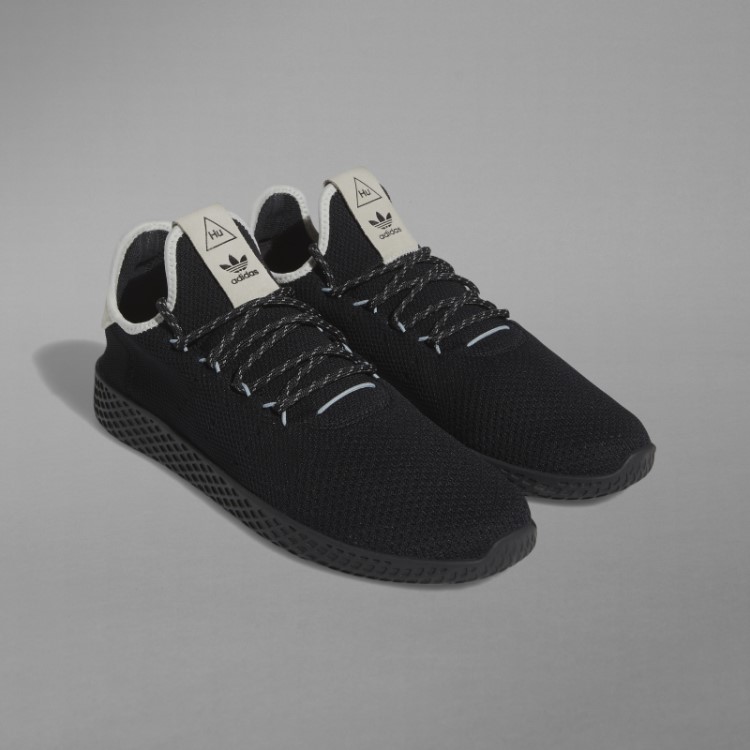 Tênis Preto Adidas Hu