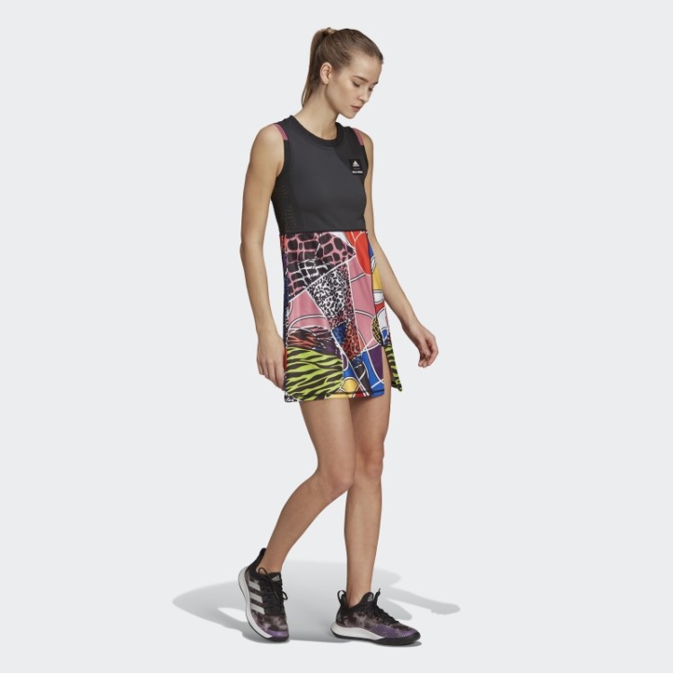 Vestido Preto Rico Mnisi Tênis Primeknit Adidas