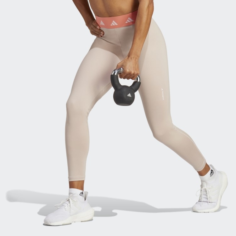 Leggings Adidas Taupe Techfit 7/8