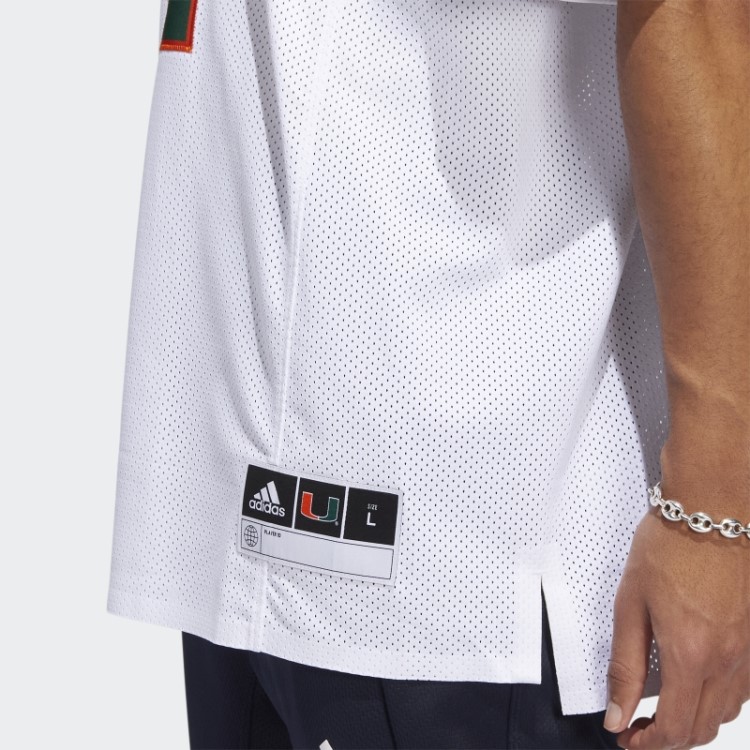 Camisa Branca Adidas Hurricanes Icon