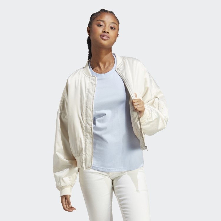 Essentials T-shirt Slim Com As 3 Riscas Adidas Blue Dawn