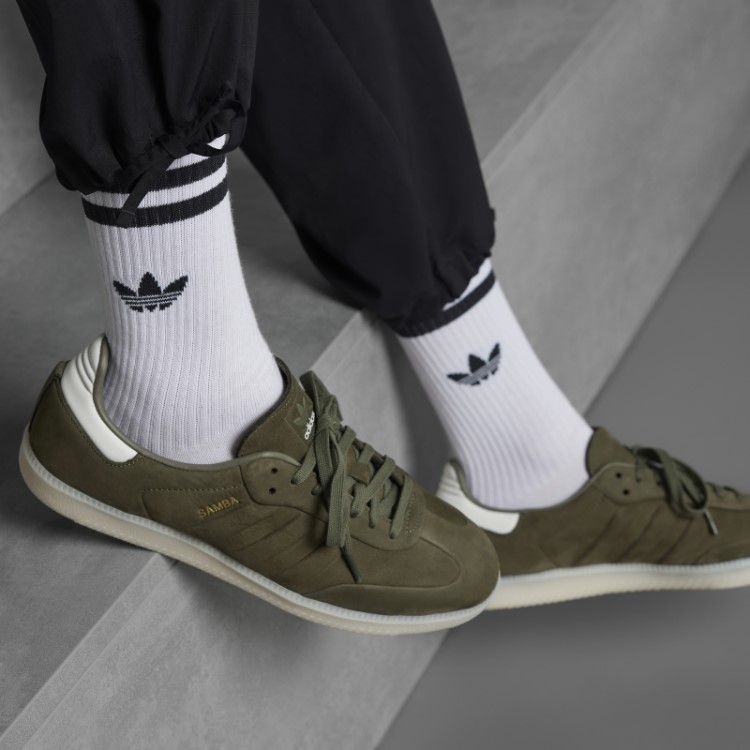 Tênis Samba Adidas Verde-oliva