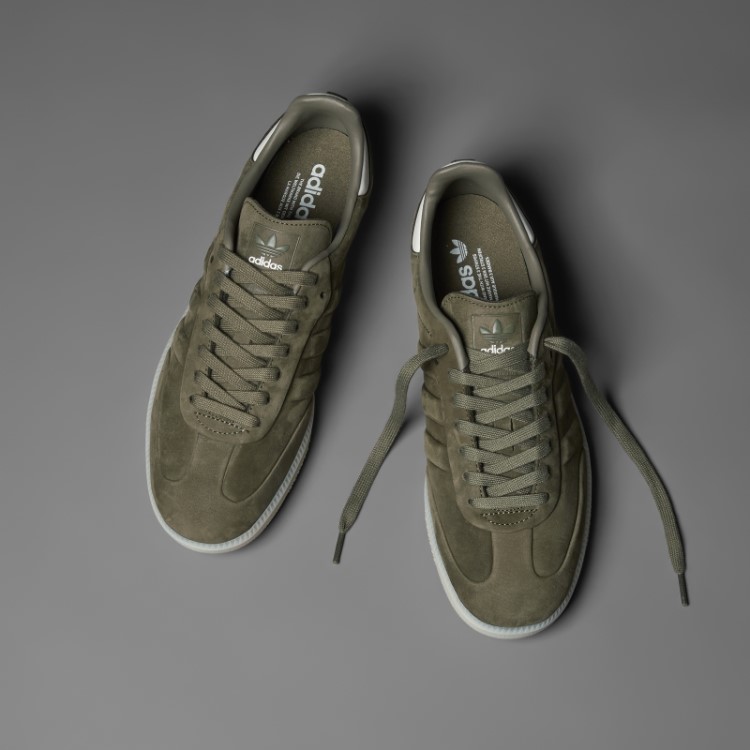 Tênis Samba Adidas Verde-oliva