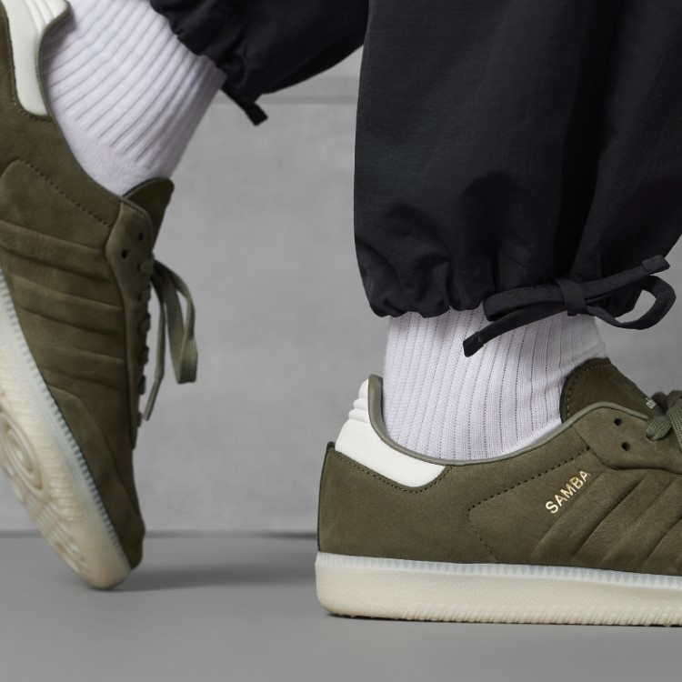 Tênis Samba Adidas Verde-oliva