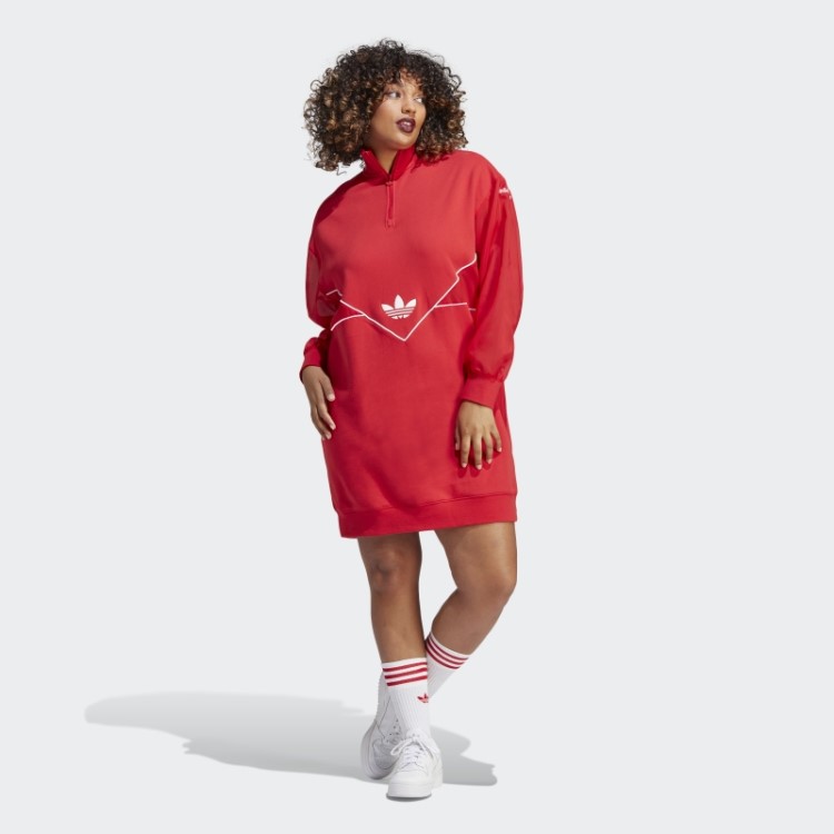 Adidas Originals Vestido Escarlate
