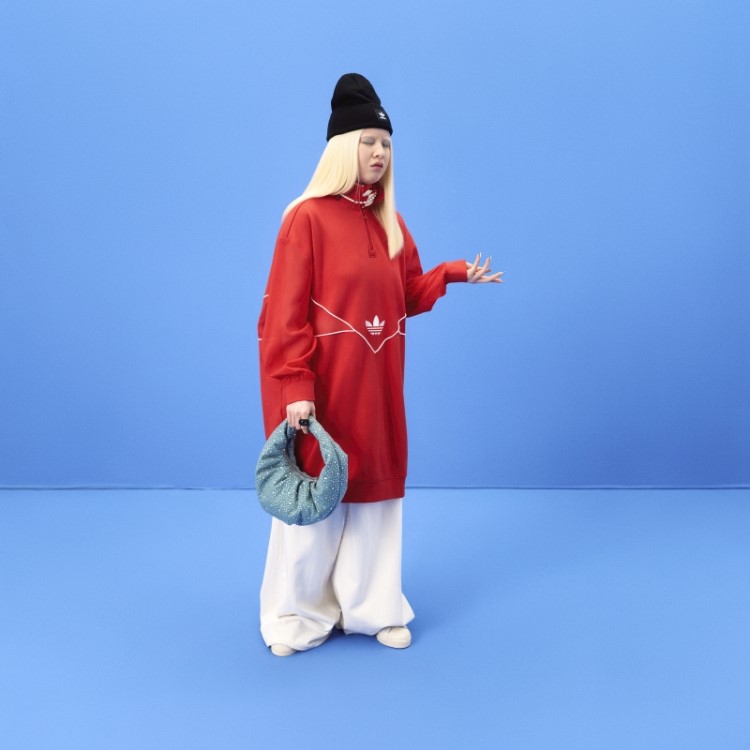Adidas Originals Vestido Escarlate