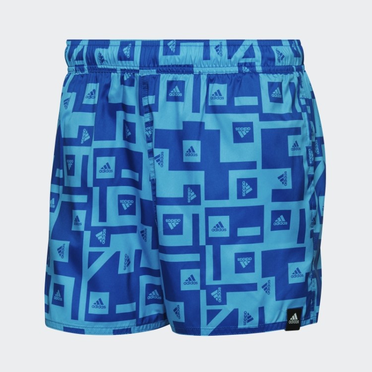 Calção De Banho Gráfico Adidas Azul Royal