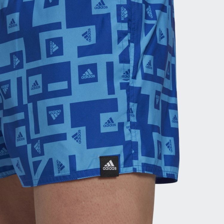 Calção De Banho Gráfico Adidas Azul Royal