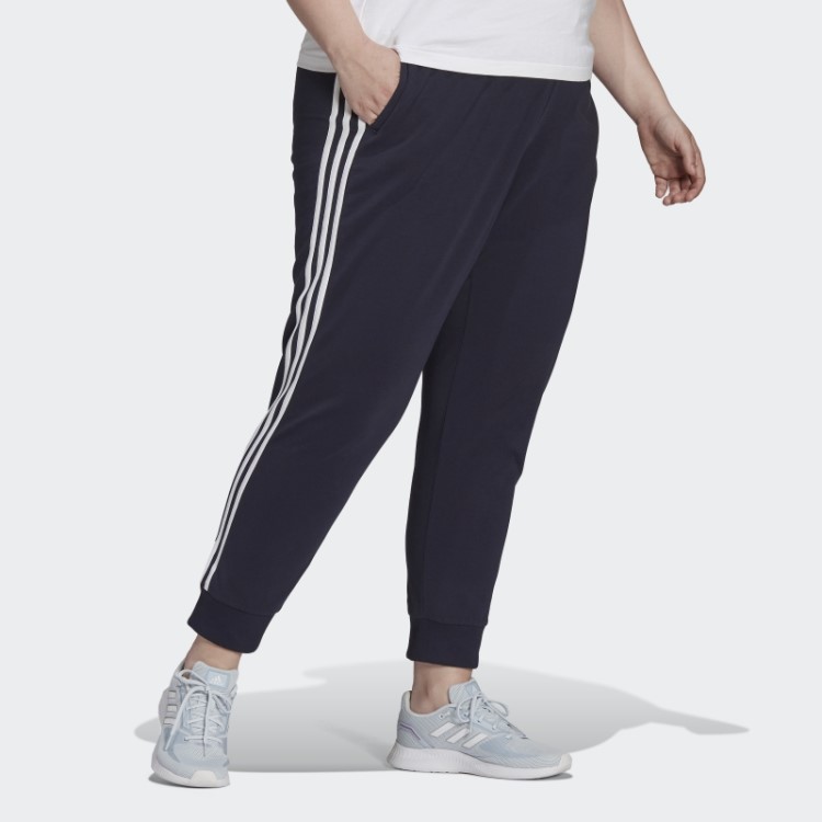Calça Adidas Essentials Com As Três Listras (plus Size) Ink
