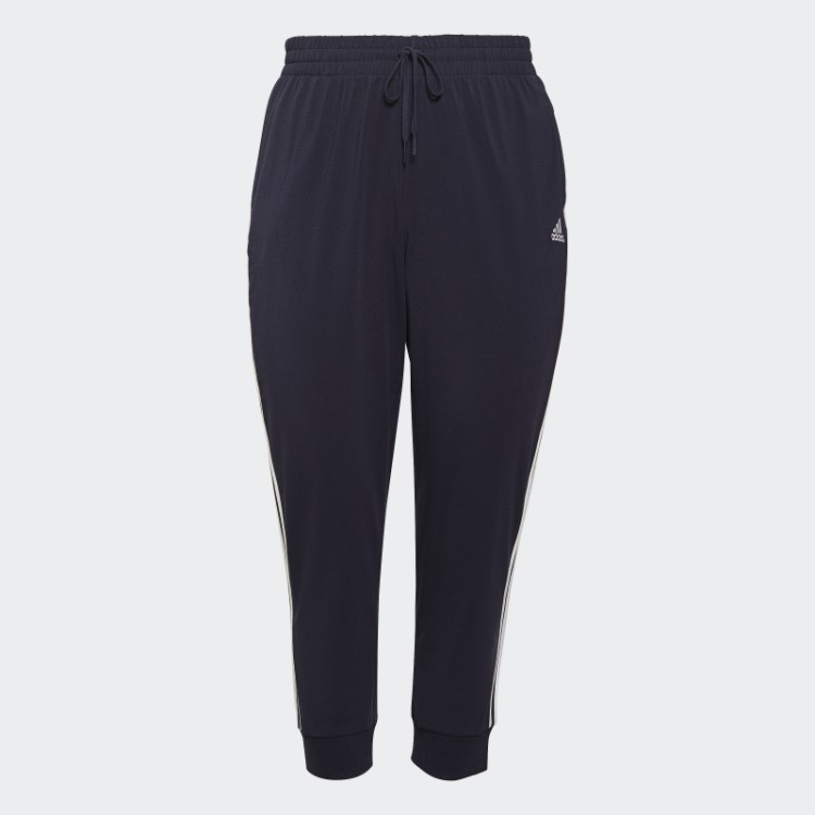 Calça Adidas Essentials Com As Três Listras (plus Size) Ink