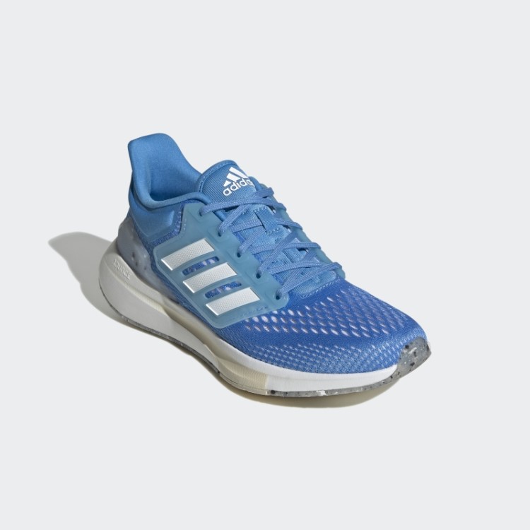 Tênis De Corrida Azul Adidas Eq21