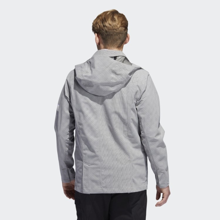 Jaqueta Adidas Cinza Adicross Elements Com Zíper Completo