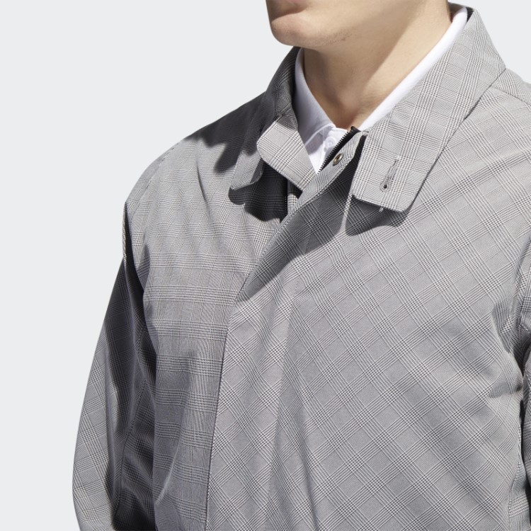 Jaqueta Adidas Cinza Adicross Elements Com Zíper Completo