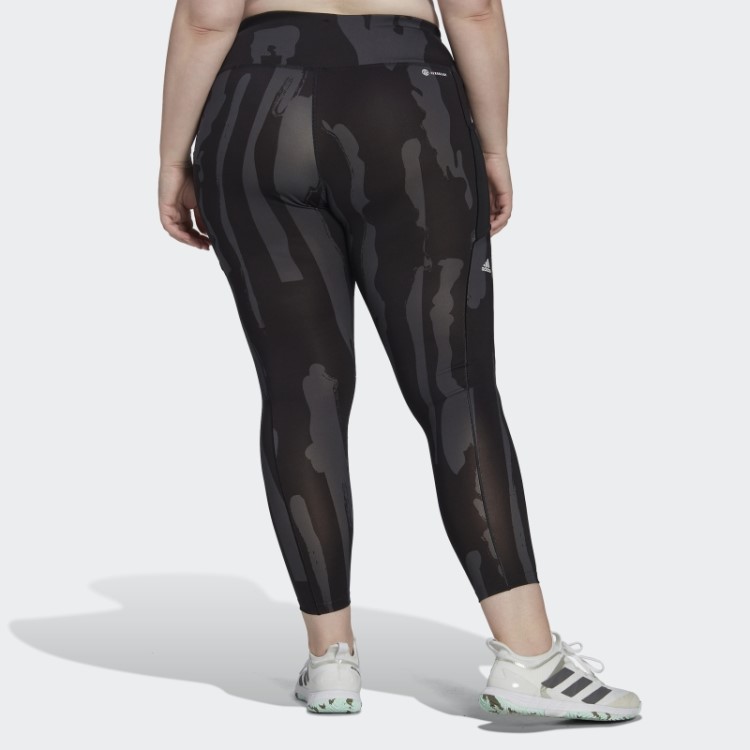 Meia-calça Adidas X Thebe Magugu Tênis New York 7/8 (tamanho Grande) Preto Quente