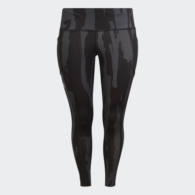 Meia-calça Adidas X Thebe Magugu Tênis New York 7/8 (tamanho Grande) Preto Quente
