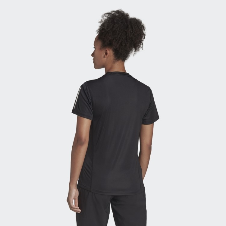 Adidas Possui A Camiseta Preta Run