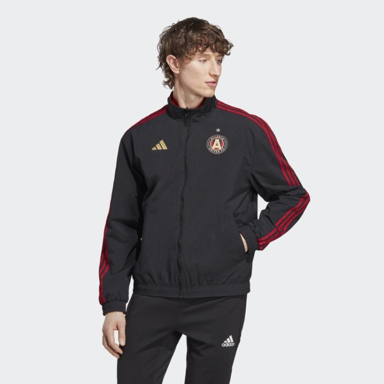 Atlanta United Fc Hino Jaqueta Preta Adidas