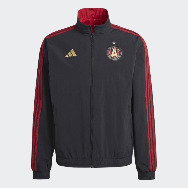Atlanta United Fc Hino Jaqueta Preta Adidas