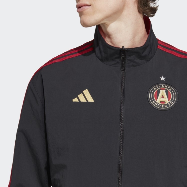 Atlanta United Fc Hino Jaqueta Preta Adidas