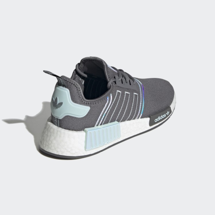 Sapatos Adidas Nmd-r1 Cinza Quente