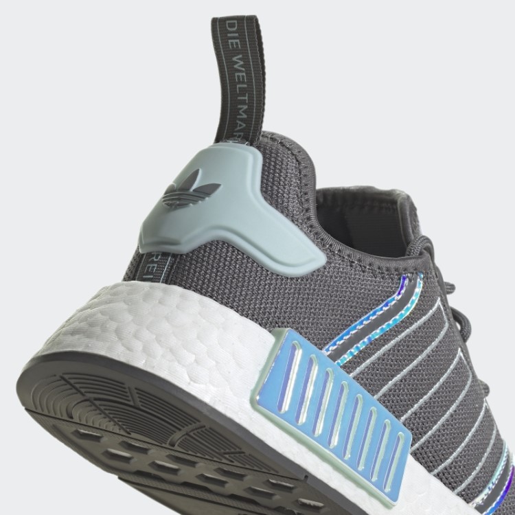 Sapatos Adidas Nmd-r1 Cinza Quente