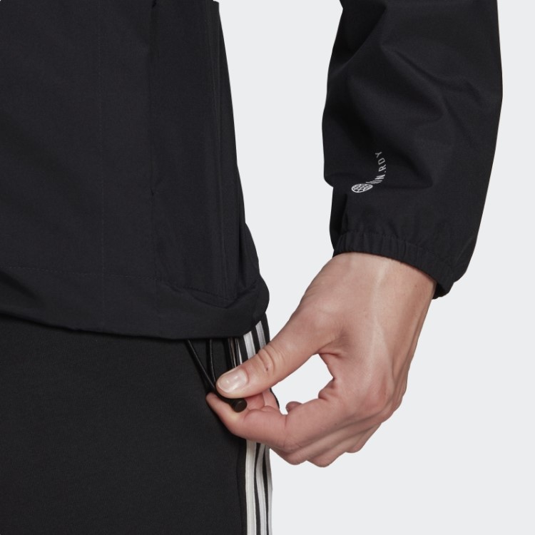 Jaqueta Adidas Essentials Rain.rdy Preta