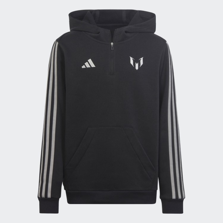 Moletom Com Capuz Preto Adidas Messi