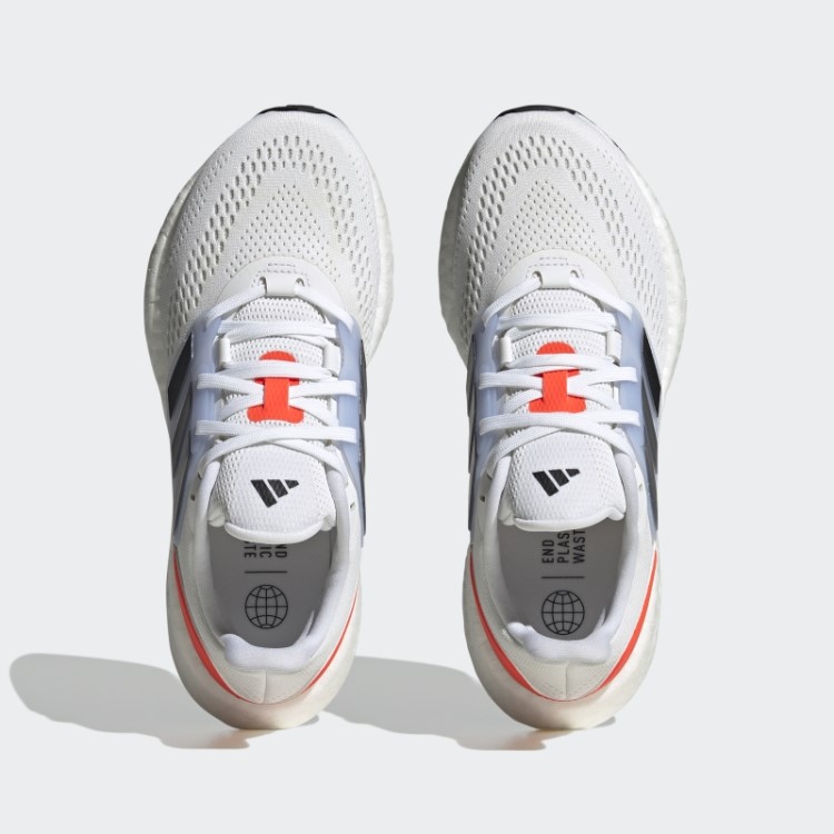 Sapatos Brancos Adidas Pureboost 22 Moda