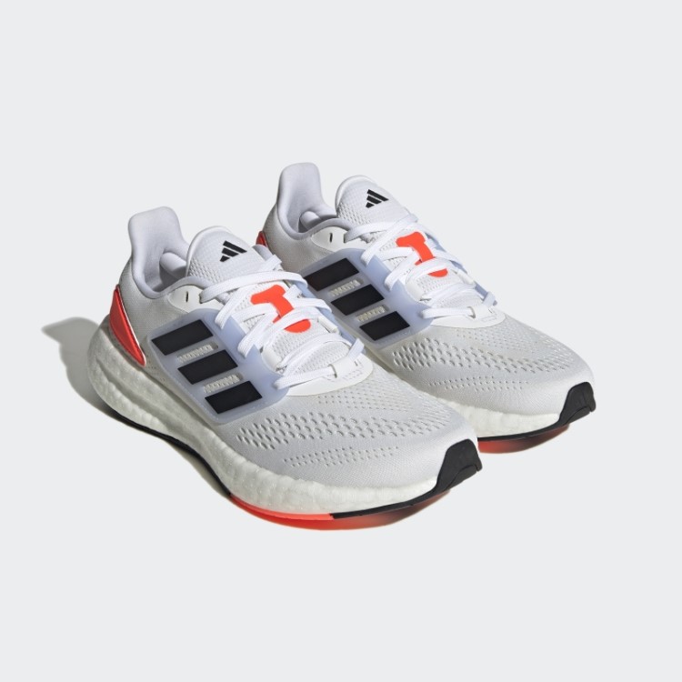 Sapatos Brancos Adidas Pureboost 22 Moda