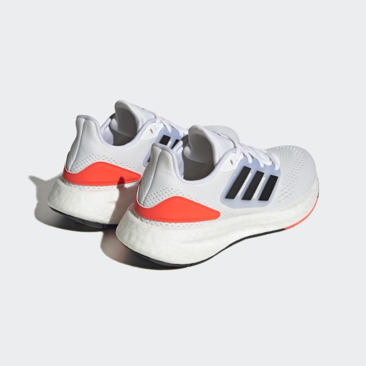 Sapatos Brancos Adidas Pureboost 22 Moda