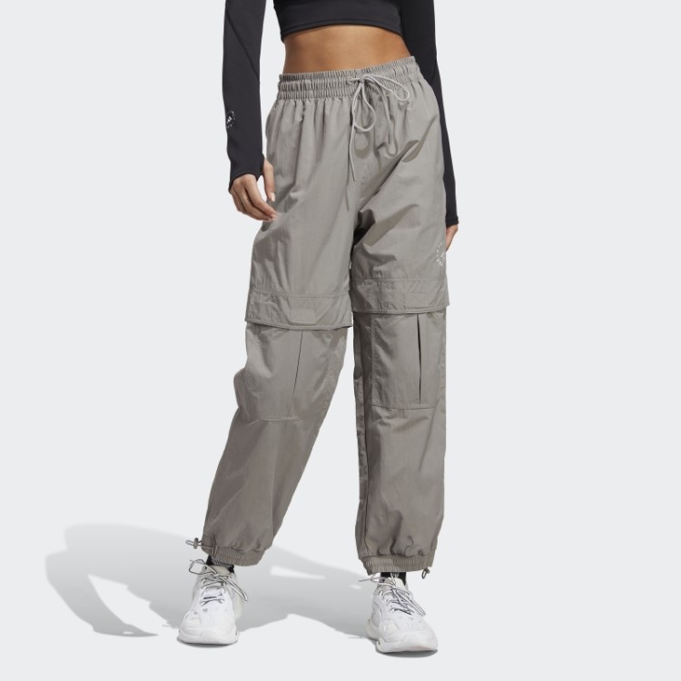 Dove Grey Adidas By Stella Mccartney Calça De Malha Lisa Truecasuals