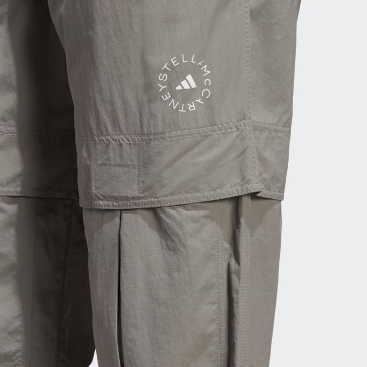 Dove Grey Adidas By Stella Mccartney Calça De Malha Lisa Truecasuals